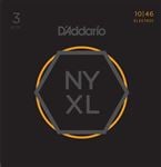 DAddario NYXL1046-3P NYXL Regular Lite 3 Pack Front View